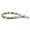Bracciale Agata verde e rondelle Muschiata Ocean Oslo