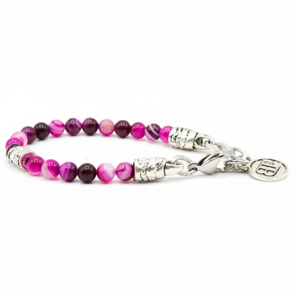 Bracciale Agata Fuxia Ocean Saint Tropez
