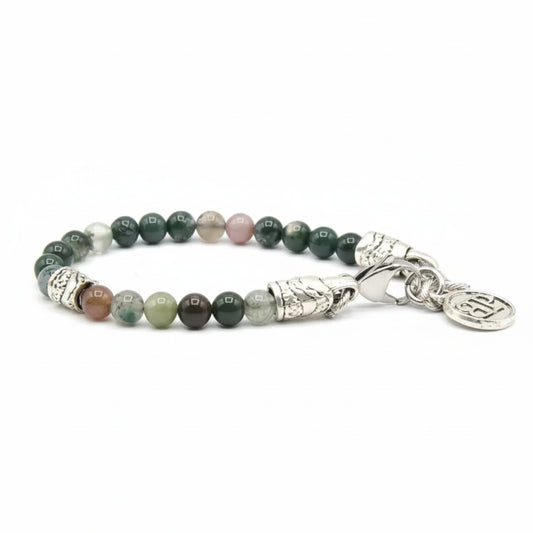 Ozean-Armband aus indischem Bombay-Achat