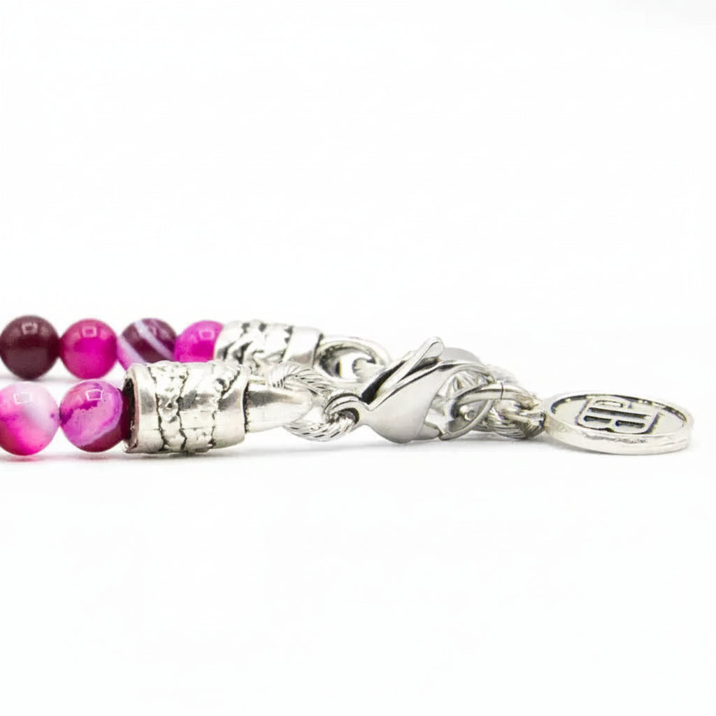 Bracciale Agata Fuxia Ocean Saint Tropez