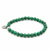 Steine: elastisches Malachit-Armband