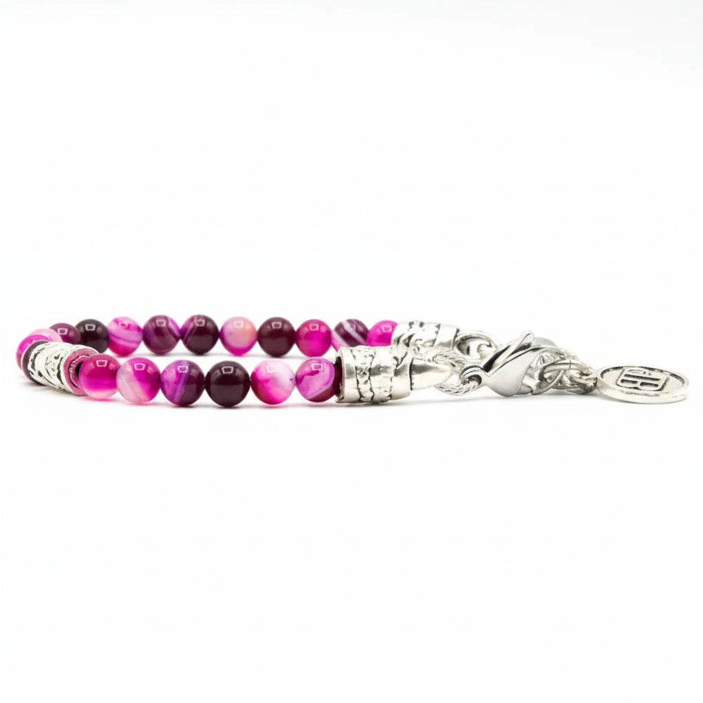Bracciale Agata Fuxia Ocean Saint Tropez