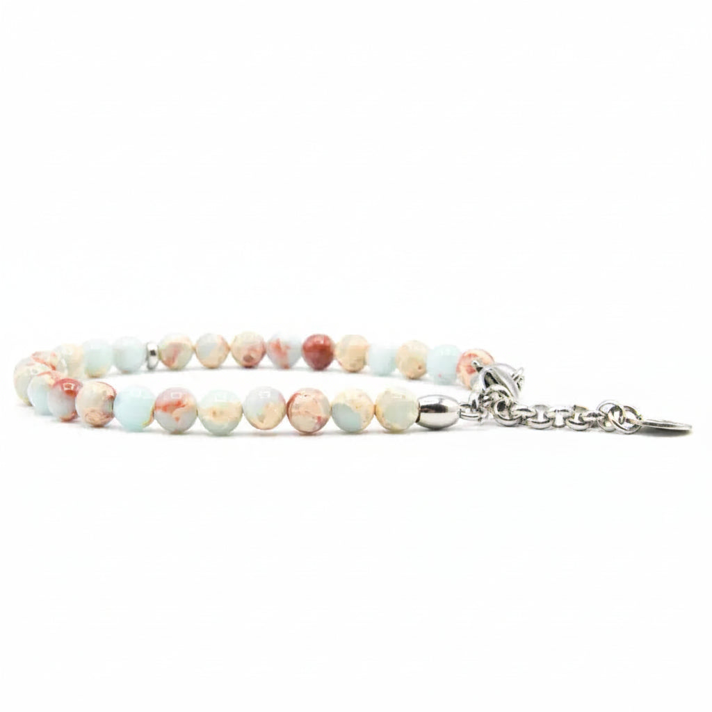 Steine: Armband aus Meeressedimenten
