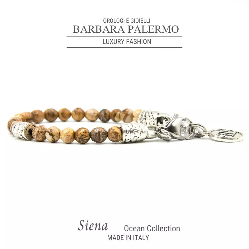 Bracciale Siena di Pietra Paesina Ocean