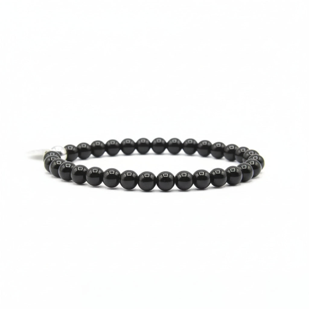 Stones bracciale onice nero elastico