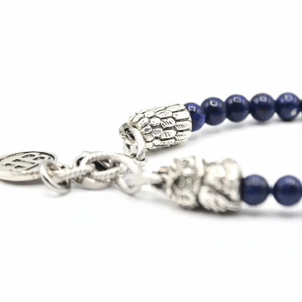 Armony-Armband – Lapislazuli und Eule