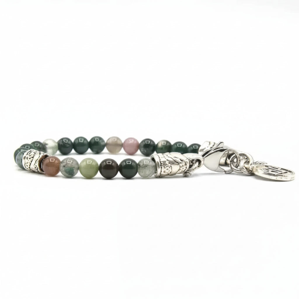 Ozean-Armband aus indischem Bombay-Achat