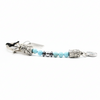 Sentinel porta chiave Gufo argento e turchese Owls